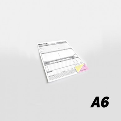 Blocchi A6 in carta chimica